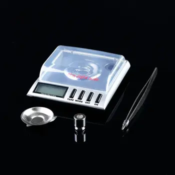 0.001 g/20g Mini Dydžio Skaitmeninis LCD Balanso Svoris Miligramo Kišenėje Deimantų Papuošalai Masto Nešiojamų Balansas Svoris