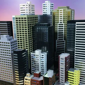 1/300 SHF Apimties Statybos Modelis Komercinės Miesto Pastato Modelis Ultraman Scena Miniatiūrų Kolekcija Smėlio Lentelė Kraštovaizdžio Žaislų Rinkinys
