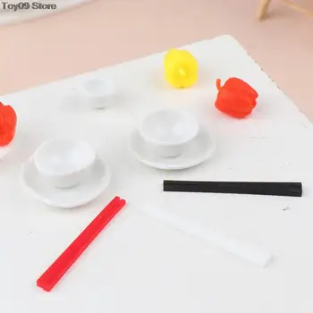 10 Pora/set 0.2x0.2x3.7cm Lėlių Modeliavimas Lazdelės Modelis Lėlių Mini Virtuvės Žaislai, Lėlės Namų Dekoro Priedai