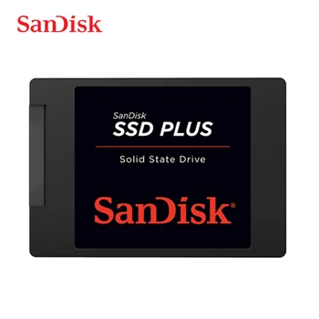 100% Originalios SanDisk PLIUS SSD 240GB SSD 480GB SATAIII Vidaus Kietojo 1 TB 2TB Kietasis Diskas HD Diskas 2.5