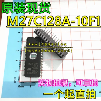 10vnt originalus naujas M27C128A-10F1 M27C128 su langu atminties CDIP-28