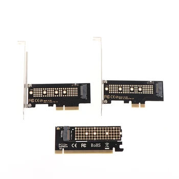 1Pc M. 2 Kietosios būsenos SSD Kietąjį Diską PCI-E 1x4x16x Adapterio plokštę PCI-E Su M. 2-Laikiklis, Skirtas NGFF Sata3.0 SSD M2 Pcie Adapteris