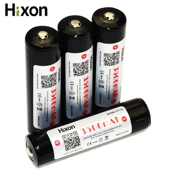 4pc 3500mAh), 3,7 V saugomų Li-ion Įkraunama Baterija su originalaus Sanyo NCR18650GA Ląstelių 10A išleidimo CE, RoHS, FCC sertifikatas