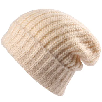 COKK Žiemos Skrybėlės Moterims Megzti Beanie variklio Dangčio Lauko Storas Šiltas korėjos Mados Žiemos Baggy Bžūp Moterų Kieto Naujas 2022 M. Rudenį