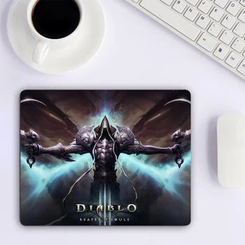 Diablo 3 Mažos Pelės Mygtukai Kompiuterinių Žaidimų Priedai, Klaviatūros, Pelės Kilimėlis, XXL Biuro Stalas Trinkelėmis PC Gamer Kilimėlis Nešiojamas Mausepad