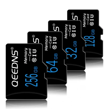 Didelės Spartos Micro SD TF Card 256 GB Mini Flash SD/TF Card 32GB 64GB 128GB Class10 8GB 16GB 512 GB Atminties kortelė Microsd Telefonų