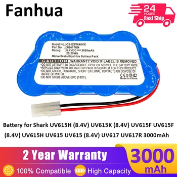 Fanhua Baterija Ryklių UV615H (8.4 V) UV615K (8.4 V) UV615F UV615F (8.4 V) UV615H UV615 UV615 (8.4 V) UV617 UV617R 3000mAh