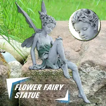 Gėlių Fėja Angelo Skulptūra 