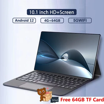 Karšto pardavimo Tablet 10.1 Colių Andorid 12.0 Tablet 4GB+64GB+Nemokamas 64GB TF Kortelę Tablečių 4G Lte Ryšio telefono GPS WIFI Žaidimų Kompiuteris