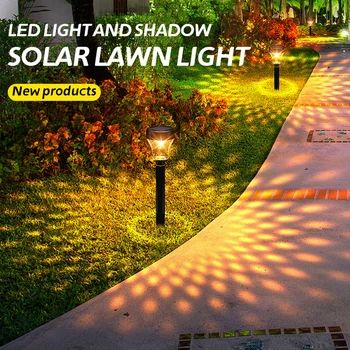 LED Saulės Kelias Žibintai Vandeniui Kraštovaizdžio Lempa Saulės energija Varomas Sodo Apšvietimas Kieme Kiemo Vejos Kieme Takas Dekoras