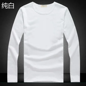 LI2434-63.88-447.16 Marškinėliai Paprasto Long Sleeve T Shirt Marškinėliai Vyrams Šarvai Vasaros