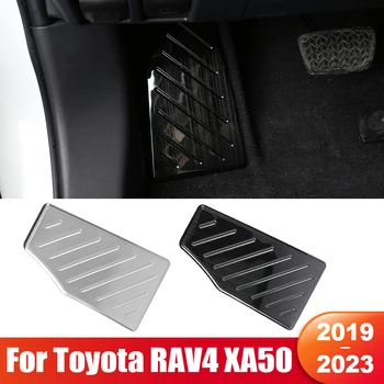 Toyota RAV4 XA50 2019 2020 2021 2022 2023 RAV 4 Hibridinių LE XLE Automobilių Pėdos Poilsio Pedalo ir Dangtis Non-slip Pad Priedai LHD