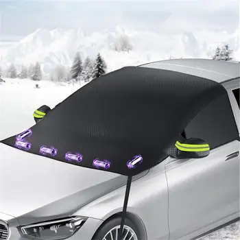 Šalčio Shield prekinis, galinis Stiklo Dangtis Automobilių Apsauga nuo Magnetinių Kraštų Ir Saugos Atspindinčios Juostelės Transporto priemonės antifriziniai Saulės Pavėsyje