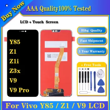 100% Patikrintas Vivo Y85 V9 Pro Z1 Z1i Z3X LCD Ekranas Jutiklinis Ekranas Skydelis skaitmeninis keitiklis Asamblėjos Pakeisti Vivo V9 Pro