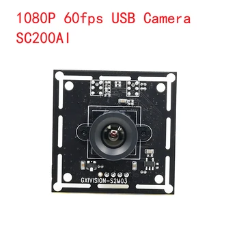 1080p 60fps USB Kameros Modulis SC200AI ,1920x1080 HD Webcam Susitikimo Vaizdo Live Transliacijos PC Nešiojamas Android uv-C Diske Nemokamai