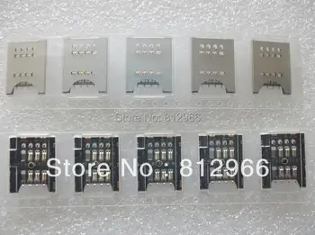 10VNT/daug, originalus naujas SIM kortelių skaitytuvas jungtis Sony ST23 ST23I MT27 MK16 ST18 ST26 lizdo dėklas modulis
