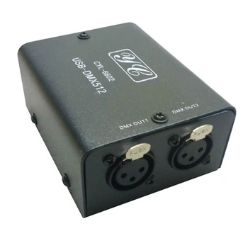1Set USB DMX DMX512 LED Žibintai, DMX Scenos Apšvietimo Reguliatorius Apšvietimo Reguliatorius 512 Kanalų ABS