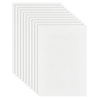 20Pcs 11.6X8.2 colių Keramikos Pluošto Stačiakampio Popieriaus, Baltos spalvos Mikrobangų Krosnies Knyga 