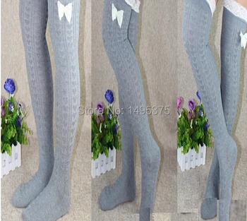 60pairs/daug 2015 m. naujos bowknot stiliaus nėrinių moterų mados įkrovos rankogaliai kojinių kojų šilčiau broilerių