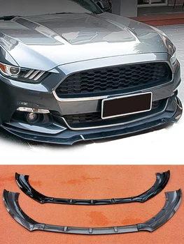 ABS Anglies Ieškoti Bodykits Priekiniai Lūpų Spoileris Splitter Reikmenys Ford Mustang 2015-2017