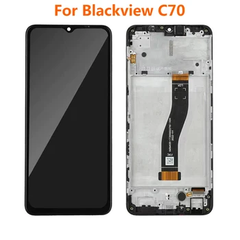 C70 LCD Blackview OSCAL C70 LCD Ekranas Jutiklinis Ekranas skaitmeninis keitiklis Asamblėjos Reikmenys, atsarginės Dalys, Su Rėmu 100% Testas