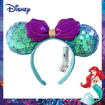 Disney Mickey Ausis Ariel Mermaid Princesė Disney Ausies Parkas Mados Renginiai galvos Apdangalai su Šalimi, galvos Apdangalai, Suaugusiųjų/Vaikų Dovanų