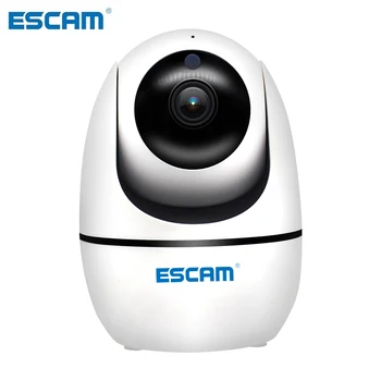 ESCAM PVR008 H. 265 Auto Stebėjimo PTZ Visos/Plytelių Kamera 2MP HD 1080P Belaidė Naktinio Matymo IP Kameros