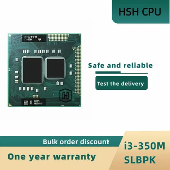 Intel Core nešiojamas Mobiliojo I3-350m I3 350m originalus Lizdas G1 CPU 3M Cache/2.26 GHz/Dual-Core procesorius