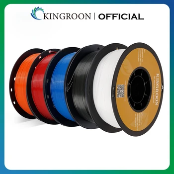 KINGROON 3D Spausdintuvo Kaitinimo 5KG PLA/PETG/TPU Gijų 1.75 mm 5 Rolls 1KG/Roll 3D Spausdinimo Plastiko FDM 3dprinter Mix Spalva