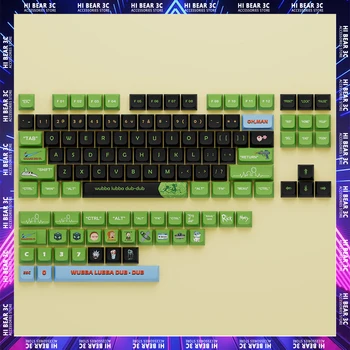 Kūrybos Anime Keycaps 135Key Sublimacijos XDA Aukštis PBT Keycap Žaidimų Mechaninė Klaviatūra Keycaps Nustatyti Pc Gamer Aksesuarai Dovanos