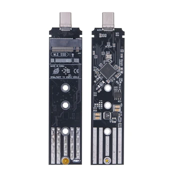 M. 2 USB 3.1 SSD Adapteris Gen2 10G NVME USB Adapteris M2 NVME/SATA Tipo C Adapteris SSD M. 2 NVME/SATA Tipo C Adapteris RTL9210B
