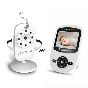 MANO-C047C Belaidžio Video Baby Monitor 2.4 GHz Garso Naktinio Matymo Temperatūra Kūdikių Stebėjimo Kameros