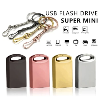 Mini Usb 3.0 64GB-1/2TB Flash Drive, Didelės Spartos Duomenų Atminties Saugojimo Diske Stick Raktų Žiedas