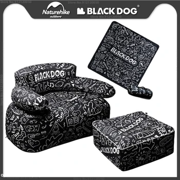 Naturehike Blackdog Lauko Pripučiamos Sofos Laisvalaikio Sulankstomas Nešiojamų Kempingas Pripučiamos Pagalvėlės Tingus Namų Sofos Derinys
