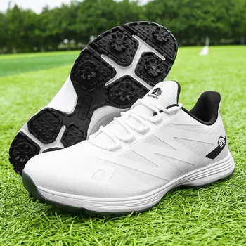 Naujas aukštos kokybės golfo batai vyriški profesionalus golfo sportiniai bateliai Didelio dydžio 39 - 49 golfo batai Anti-slip sportiniai bateliai