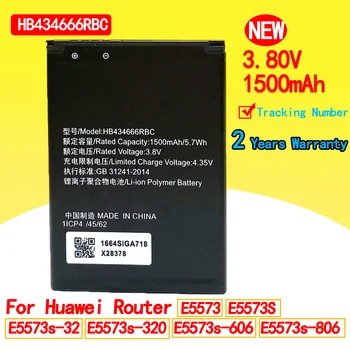 Naujas HB434666RBC 1500mAh Aukštos Kokybės Baterija Huawei Maršrutizatorius E5573 E5573S E5573s-32 E5573s-320 E5573s-606 E5573s-806 Sandėlyje