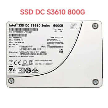 Naujas Originalus Intel SSD DC S3610 800GB SSDSC2BX800G4P 2.5 Colių Kietojo Disko 6Gb/s HP Versija