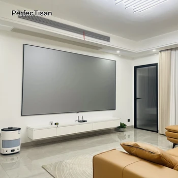 PerfecTisan 4k projektoriaus ekranas black diamond HD namų kino ALR aplinkos šviesos sienos montuojamas projektoriaus ekrane ilgai mesti
