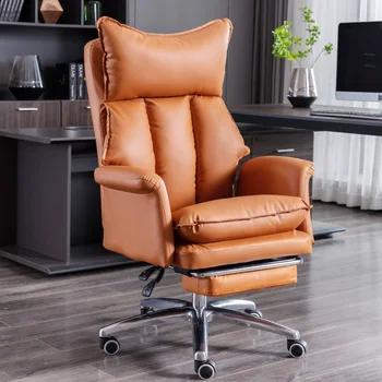 Prabangus Kaklo Parama Aukštos Biuro Kėdė, Ergonomiškas Dizaineris Pagalvėlė Biuro Kėdė Žaidimų Recliner Muebles Gyvenimo Kambario Baldai