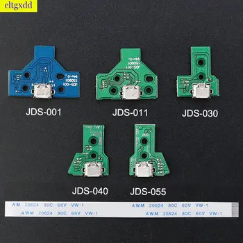 PS4 USB Mokestis Uosto JDS-030/JDS-011 ir 12 Pin, JDS-001 & 14 Pin, FJDS-055 ir 12 Pin Jungties Kabelio Pakeitimas PS4 Contrller