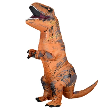 T Rex Dinozaurų Šalis Cosplay Karšto Pripučiami Kostiumai Talismanas Anime Helovinas Dino Animacinių Filmų Suaugusiems Vaikams