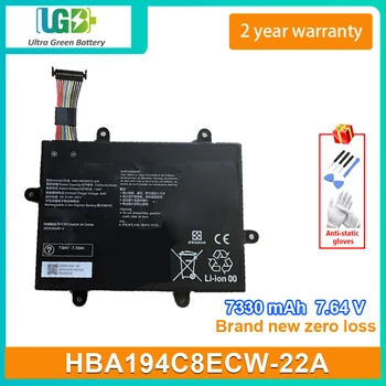UGB Naujas Nešiojamas Baterija HBA194C8ECW-22A Baterija 7330mAh 7.64 V 56Wh