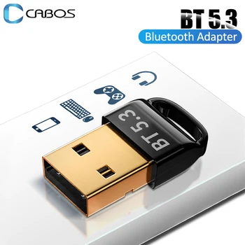 USB Bluetooth 5.3 Adapteris USB Dongle BT 5.3 Imtuvas Siųstuvas PC Garsiakalbis Belaidės Pelės, Klaviatūros Muzikos Garso Siųstuvas
