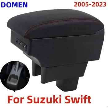 Už Suzuki Swift Porankiu Lauke Centrinė Parduotuvė Turinį Su Ištraukiama Taurės Skylės Didelės Erdvės Dual Layer USB Įkrovimo 2005-2023