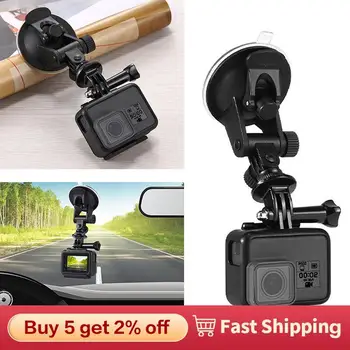 Veiksmo Kamera Mini Siurbimo Taurės Savininkas Automobilio Priekinio Stiklo Kameros Laikiklio Adapteris, 360 Laipsnių Sukimosi Priedai 